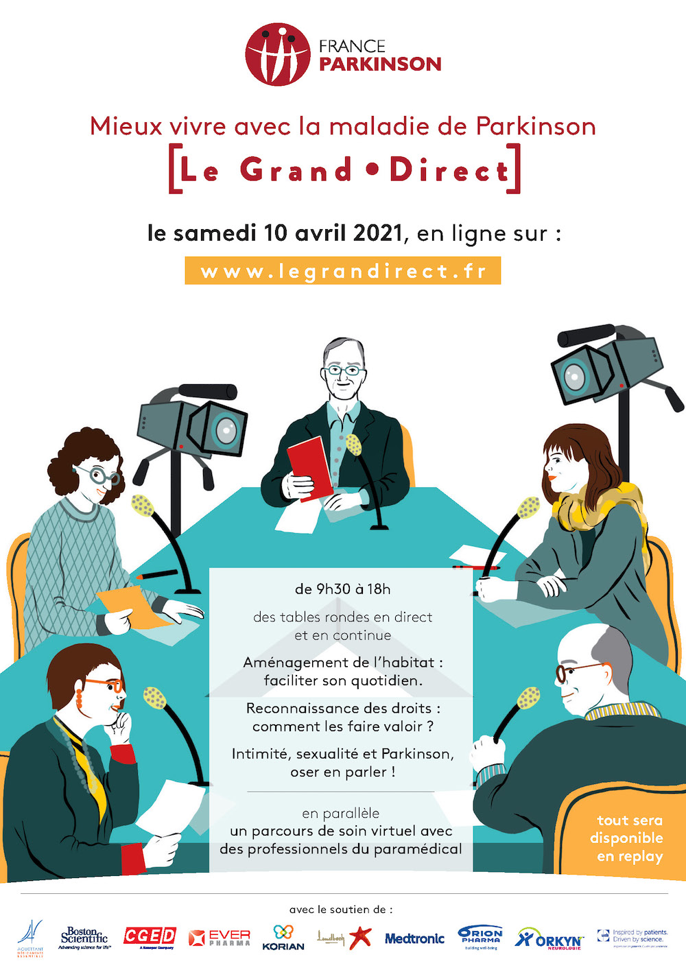 Grand direct France Parkinson
